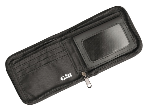 [GLL/L065P-BK] Wallet, Zip Up Black