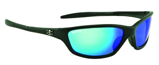 [HEN/2405-0032] Sunglasses, Tellico Mat Black Frame/Blue Lens