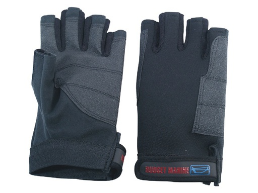 [KHA/KGI-623] Gloves, Leather Neopr. Backing 5 Fingercut