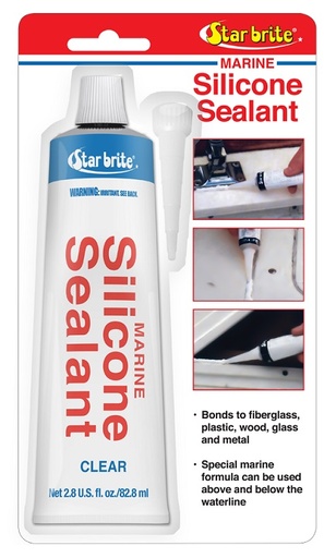 [STB/82102] Sealant, Silicone Clear 2.8oz