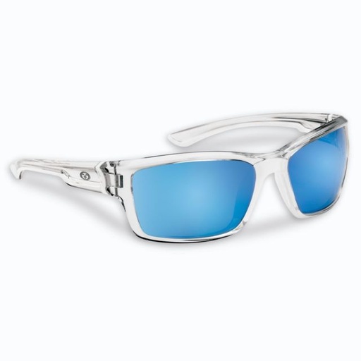 [HEN/0521-0304] Sunglasses, Cove Crystal Smoke Blue Mirror 7721CSB