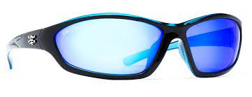 [HEN/2405-0173] Sunglasses, Backspray Frame Black Lens:Blue