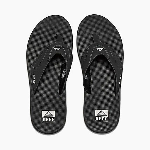 [REF/RF002026BLS] Sandals, Men's Fanning Black Silver