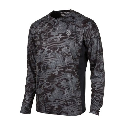 [PGC/1015183000] T-Shirt, Men's L/S Patrol Henley Performance