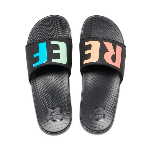 [REF/RF0A3YN7RAI] Sandals, Women's One Slide Rainbow