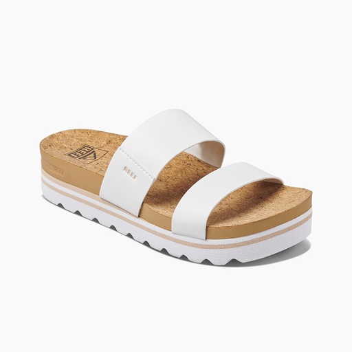 [REF/RF0A3YP5CLD] Sandals, Women's Cushion Vista Hi White