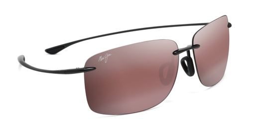 [MJM/R443-02] Sunglasses, Hema Frame:Black Gloss Lens:Maui Rose