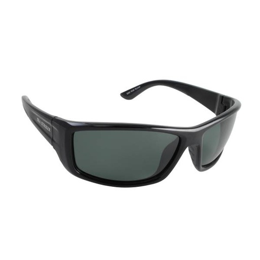 [SSK/30001] Sunglasses, Rum Runner Black Frame Blue Lens