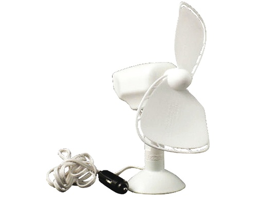 [CAF/747DC-WCS] Fan, Ultimate Suction Cup Mount 12V White