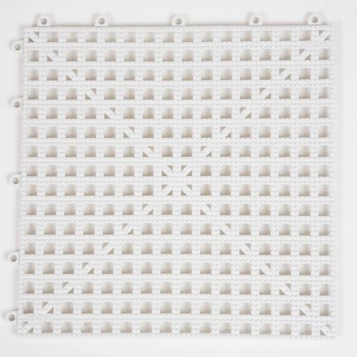 [DDC/WHITE] Dri-Dek Flooring White 1'x1' Square Interlocking