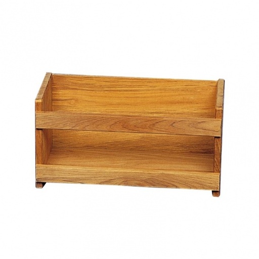 [ARC/230] Rack for Hardcover-Books Width 40 Depth:19.5 Height:20cm Teak