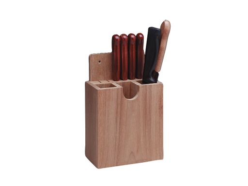 [ARC/252] Rack for Cutlery Height:21 Width 15 Depth:8.4cm Teak