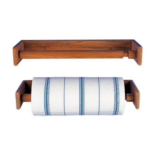 [ARC/263] Towel Dispenser, Teak Length:32 Height:4.5 Depth:11cm