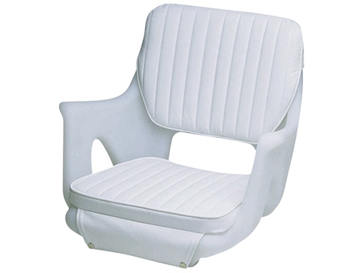 [EEZ/48050] Seat, Polyester Rotational Molded with Arms & Cushion