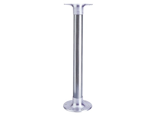 [EEZ/75532] Pedestal Base, Floor Aluminum TubeØ:2-7/8" Length:18"