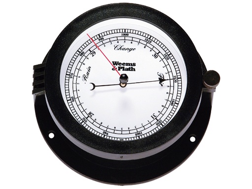 [WPL/150700] Barometer, Analogue Black Frame Bluewater