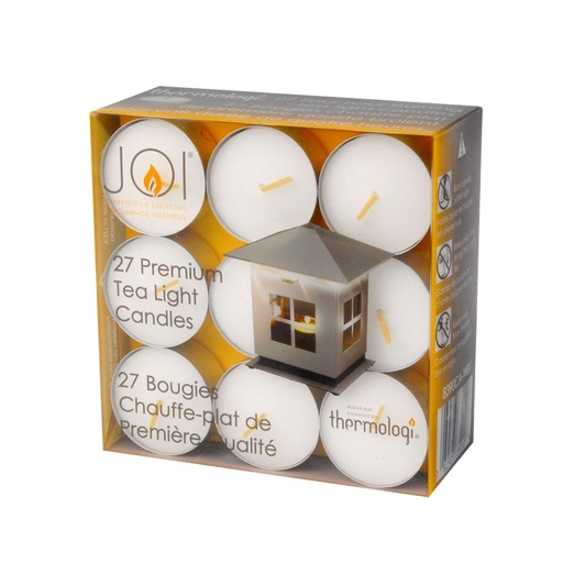 [JOI/8390CAWBX] Tea Lights for Joi Light Bx27