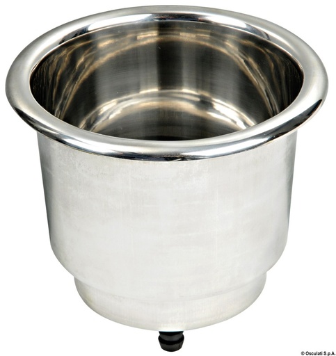 [OSC/4843001] Drink Holder, for Glass Stainless Steel with Drain Hole