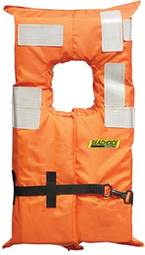 [LNS/50-85900] Life Vest, Adult Universal 90Lb & Up Fluorescent Orange