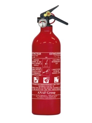 [PLA/57508] Fire Extinguisher, Cat:ABC 1Kg Powder EN3/NF Approved