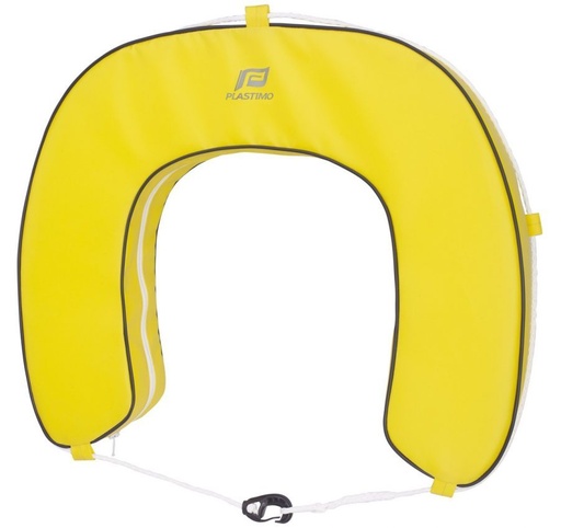 [PLA/63457] Horseshoe Buoy, Yellow with out Bracket