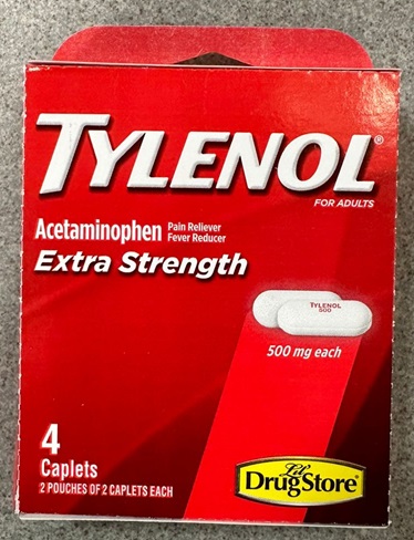 [MRS/1775] Tylenol, Extra Strength 2Pk