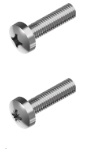 [FAS/SSPH04X30] Pan Head Screw, Stainless Steel A2 M04 x 30mm