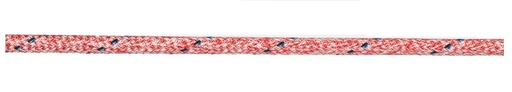 [MRL/KB4471F] DoubleBraid Rope, Blue Ocean 6mm Red /F