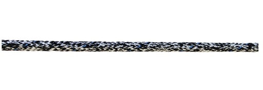 [MRL/KB4499F] DoubleBraid Rope, Blue Ocean 6mm 200m Black /F