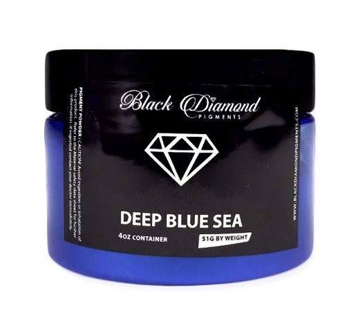 [CLC/150612] Mica Powder, Pigment Deep Blue Sea 4oz