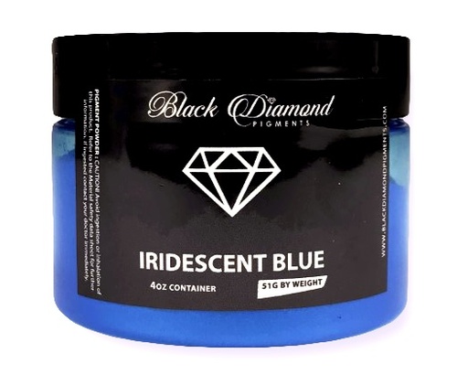 [CLC/150606] Mica Powder, Pigment Iridescent Blue 4oz