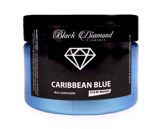 [CLC/150613] Mica Powder, Pigment Caribbean Blue 4oz