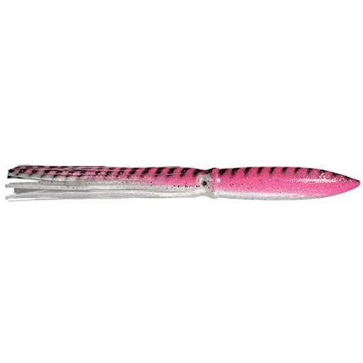 [SSK/BHS610-PM] Lure, Squid Skirt Bulb Head 6" Pink Mackerel 10/Pk