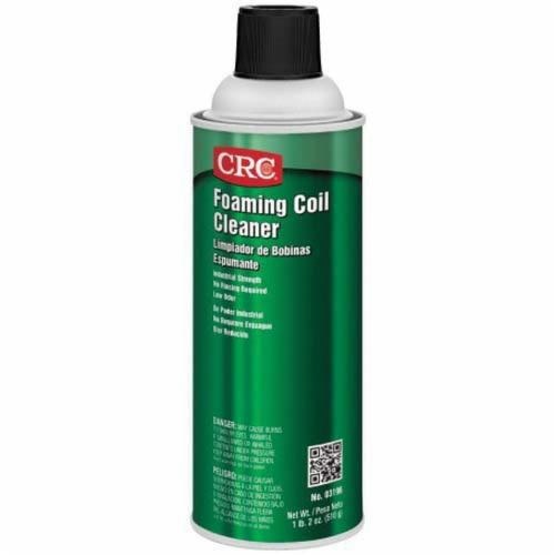 [CRC/03196] Coil Cleaner, Foaming 18oz Aerosol Clear/Yellow