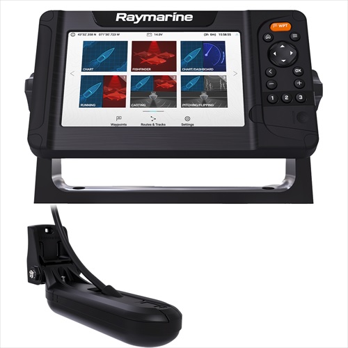 [RAY/E70532-05-MCB] Sonar/GPS, Element 7" with Tdcr Chart:MCB