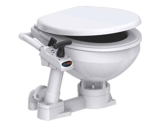 [SFL/SFMTM-01] Toilet, Manual Compact Ceramic Soft Seat White