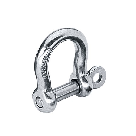 [HAR/2132] Shackle, Forged Stainless Steel Shallow Bow 5mm