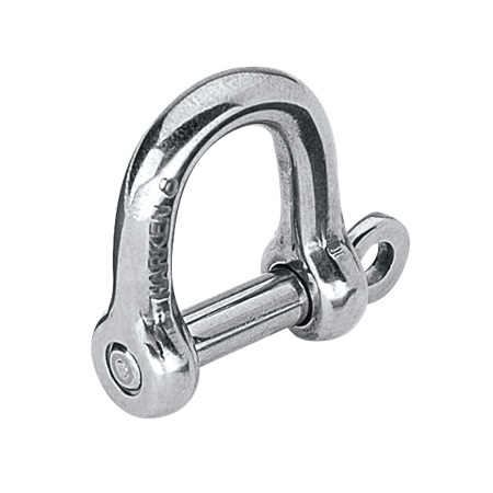 [HAR/2108] Shackle, D Forged Stainless Steel 6mm