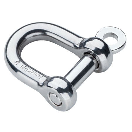 [HAR/2115] Shackle, D Forged Stainless Steel 8mm