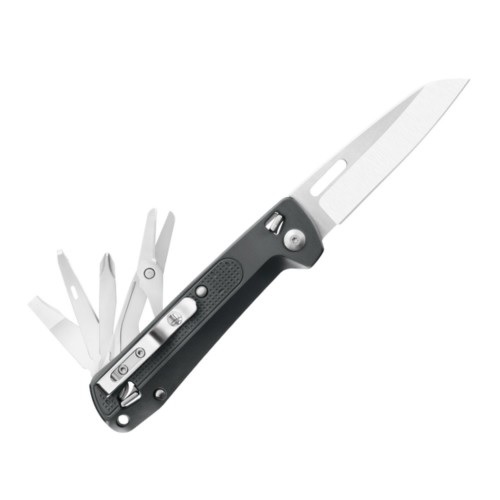 [LEA/832667] Leatherman Tool, Free K4 Grey 9 Tools