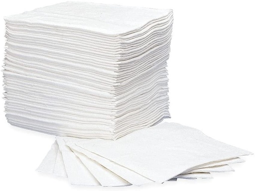 [ODR/L90853] Sorbent Pad, Oil-Only White 40" x 30" Heavy Weight