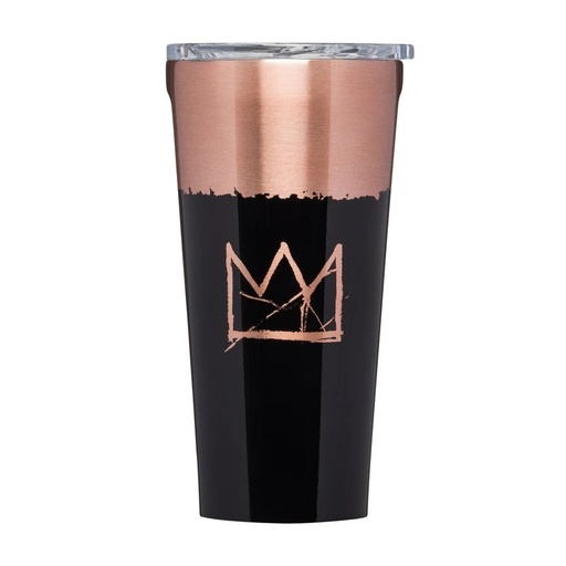 [CRK/BSQ2116EC] Tumbler, Copper Basquiat Crown 16oz