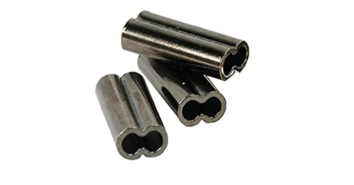 [SSK/1.9B-100] Sleeve, Double Copper Black 1.9mm 100 Pack