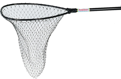 [HEN/0354-0004] Net, Black Boat Telescopic Handle 30"