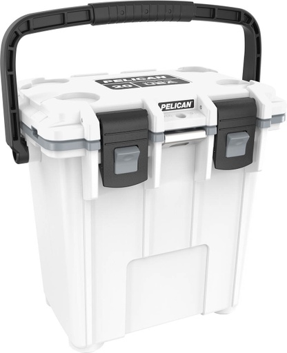 [PEL/20Q-1-WHTGRY] Cooler, Elite 20Qt White/Gray