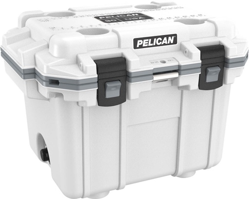 [PEL/30Q-1-WHTGRY] Cooler, Elite 30Qt White/Gray