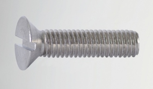 [FAA/SSMA1/2X21/2] Machine Screw, Stainless Steel #1/2-13 x 2-1/2" Flat Head Slotted