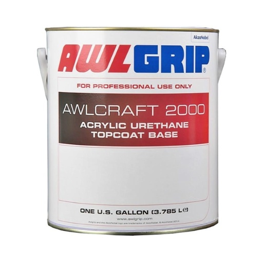 [AWL/F1247GL] Acrylic Urethane Paint, Awlcraft 2000 Silv-Metalic Medium Gal