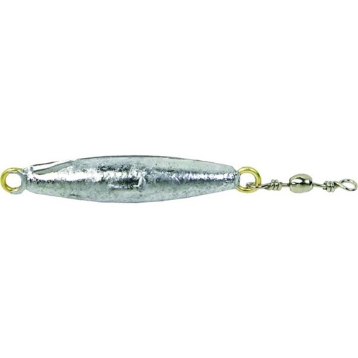 [SSK/TSS12-2] Lead, Trolling Sinker w/ #7 Barrel 1/2oz 12 Pack