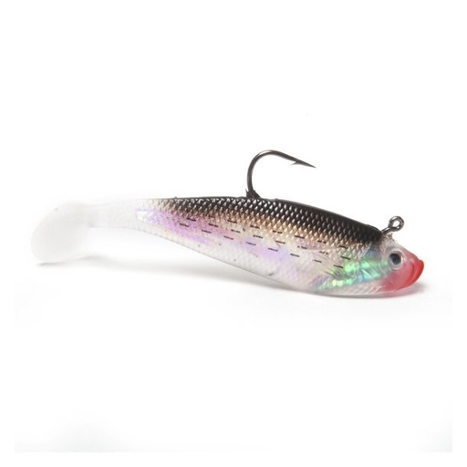 [SSK/SSWMSHD4-03] Lure, Rigged Shad Bunker/Red Mouth 4" 4Pk